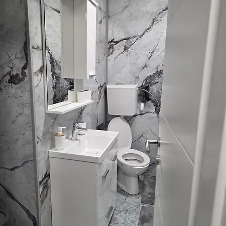 Appartement Moderan Apartman, Balkon, Klima, Parking, Wifi, Lokacija